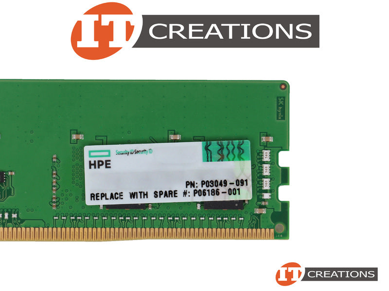 HP 8GB (1x8GB) Single Rank x8 P03049-091-RFB – Reacondicionado