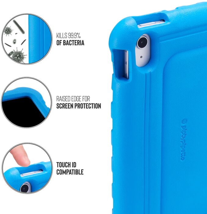 Pipetto P066-117-V funda para tablet 27,7 cm Funda Azul