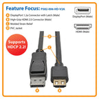 Eaton Adaptador DisplayPort a HDMI P582-006 (2)