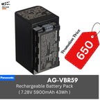 Panasonic AG-VBR59E batería para cámara/videocámara de iones de litio 5900mAh (2)