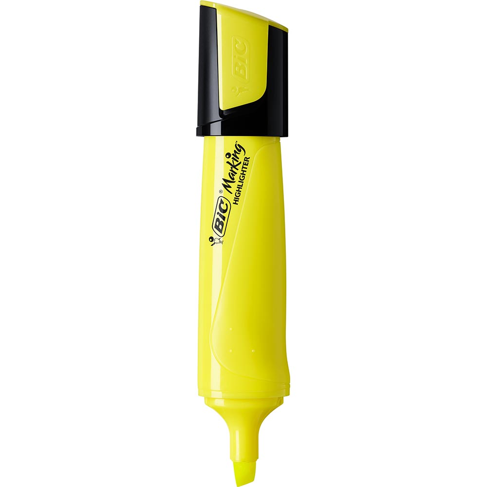 BIC 943652 rotulador 4 piezas punta biselada Verde Naranja Rosa (2)
