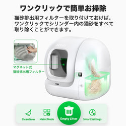 Removedor magnético de arena para gatos Petkit 2 unidades