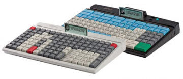 PrehKeyTec MCI 128, alpha, Chip, USB, white