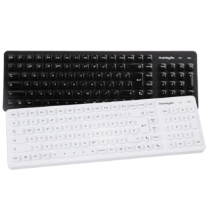 PrehKeyTec SIK 2500, diseño de EE. UU., alfanumérico, USB, negro