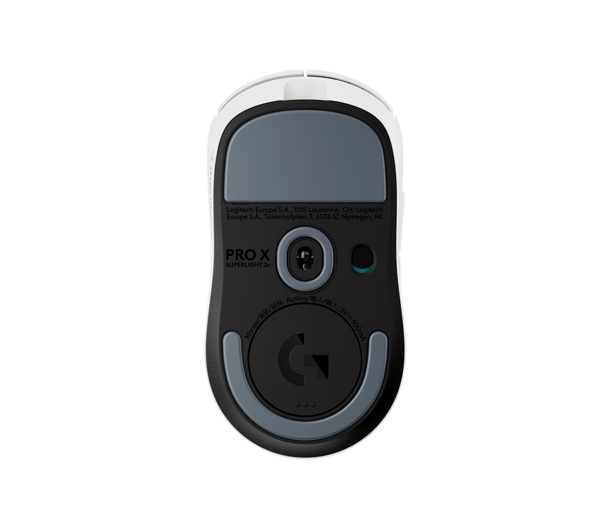 Logitech 910-007539 - Ratón, gaming, 5 botones, inalámbrico, cableado, 2.4 GHz