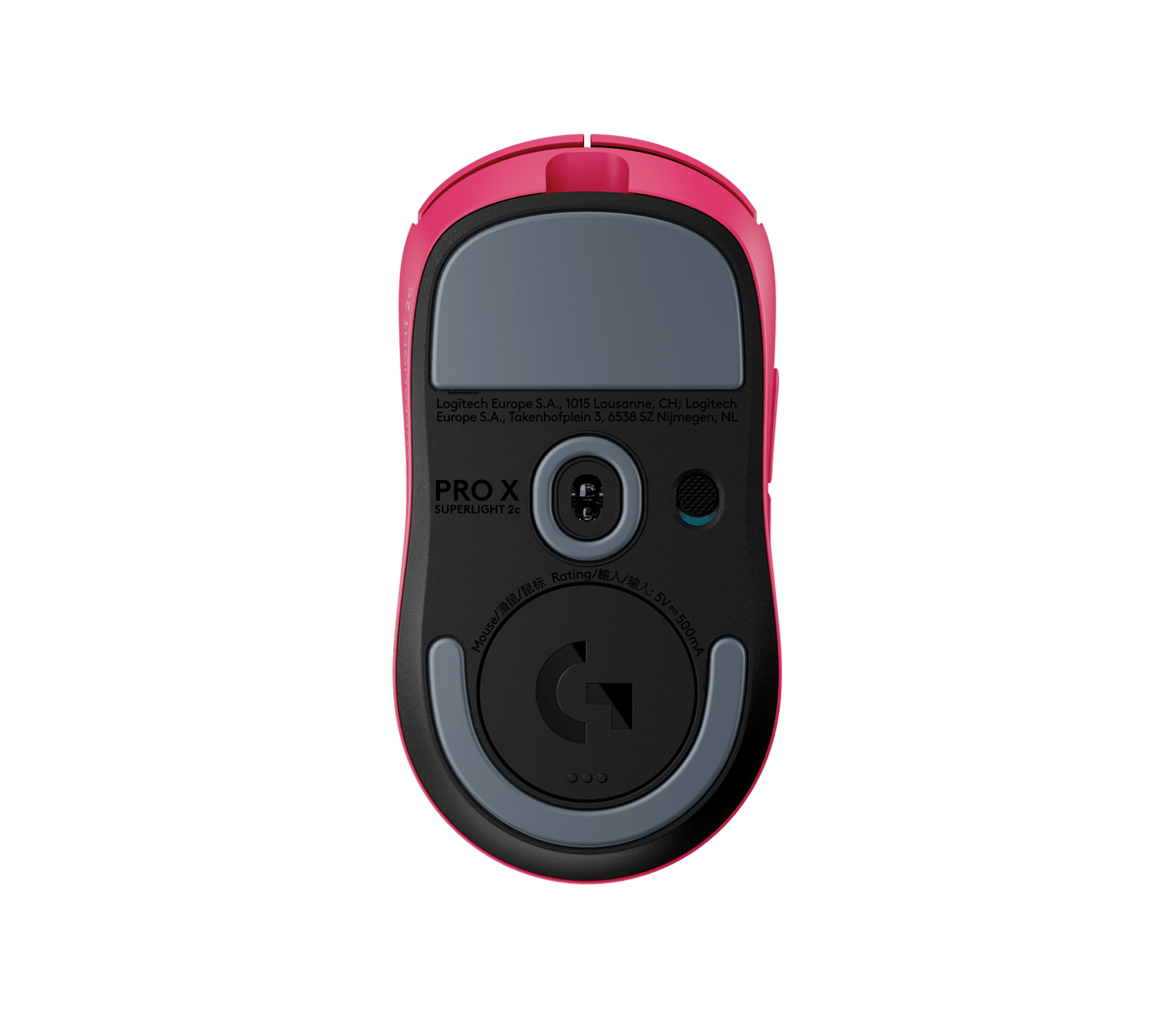 Logitech 910-007546 - Ratón, gaming, 5 botones, inalámbrico, cableado, 2.4 GHz