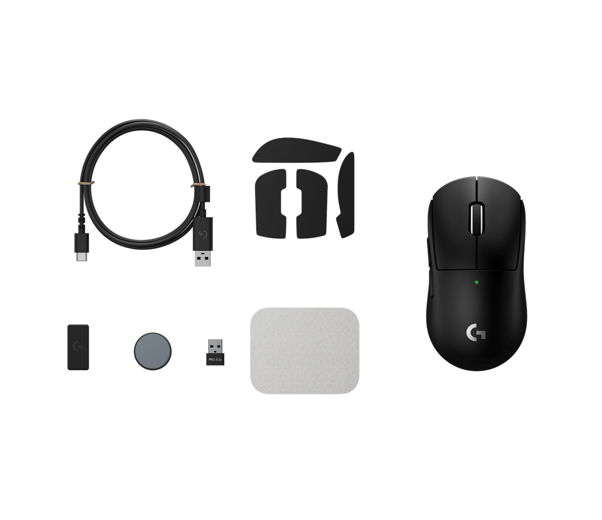 Logitech 910-007532 - Ratón, gaming, 5 botones, inalámbrico, cableado, 2.4 GHz
