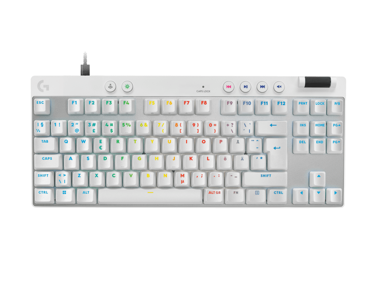 Logitech Teclado para juegos USB QWERTY 920-013287