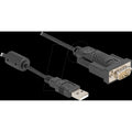DeLOCK Adaptador USB 2.0 Tipo 1 x serie RS-232 D-Sub