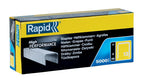 Grapas Rapid 11825700 paquete de 5000 grapas