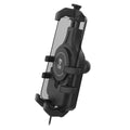 RAM Mounts Quick-Grip Pro Holder para smartphones con cargador inalámbrico Qi2 - Hasta 95,25 mm de ancho - Compatible con Mag-Safe - Con base de diamante (tamaño B - 1")