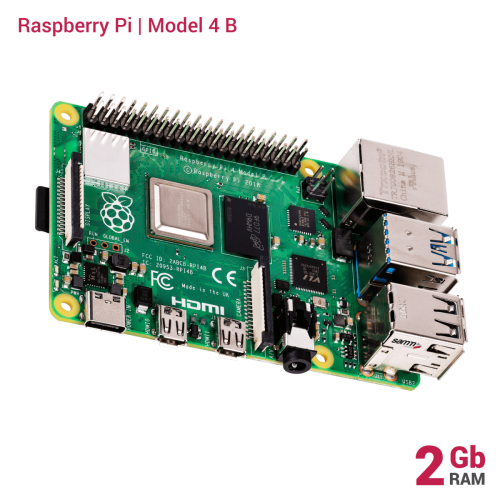 Placa de desarrollo Raspberry Pi 4 Model B 2GB (2)