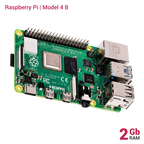 Placa de desarrollo Raspberry Pi 4 Model B 2GB (2)