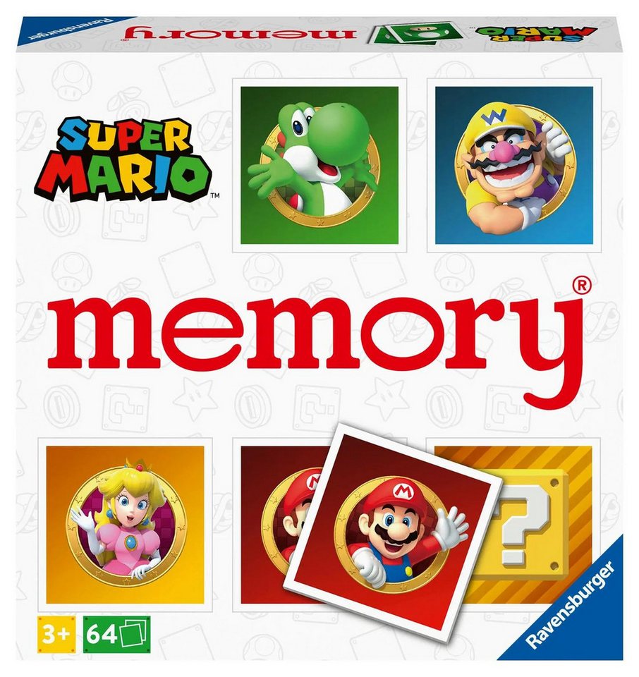 Juego de memoria Ravensburger Super Mario 20925