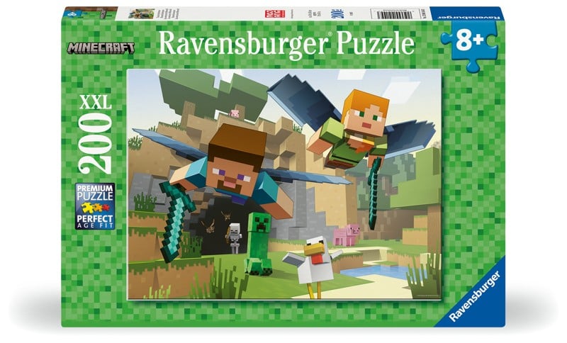 Kinderpuzzle Minecraft - Tierische Abe