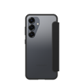 OtterBox React Folio Samsung Galaxy S25 Black Crystal - transparente/negro