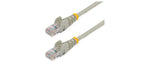 Startech 45PAT5MGR - Gris, Cable de interconexión, RJ-45 (M) a RJ-45 (M), UTP (2)