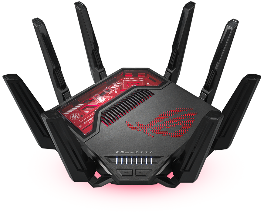 ASUS ROG Rapture GT-BE19000 router inalámbrico Multi-Gigabit Ethernet Tribanda