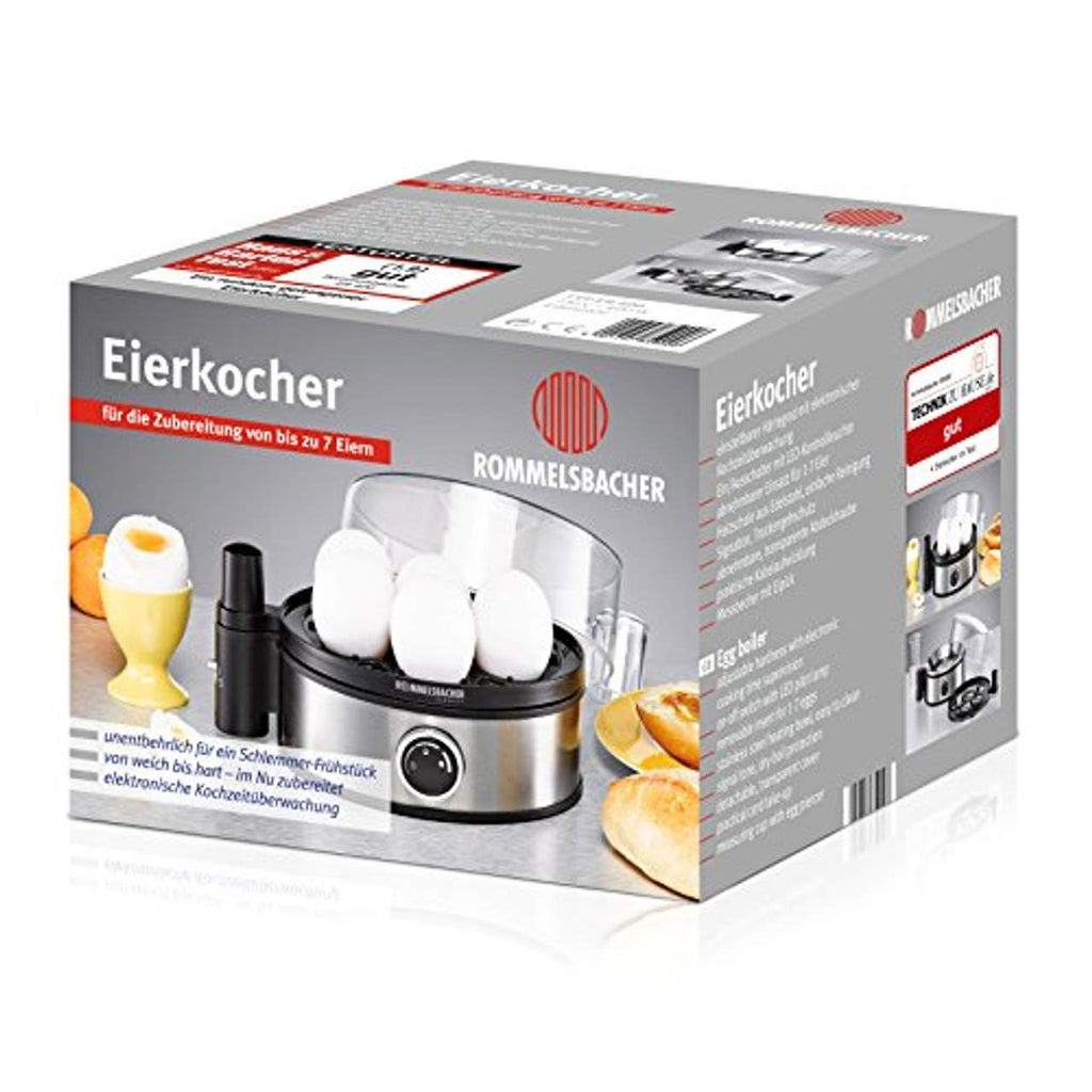 Rommelsbacher ER400 cocedor huevos 7 huevo 400W Negro Acero inoxidable (2)