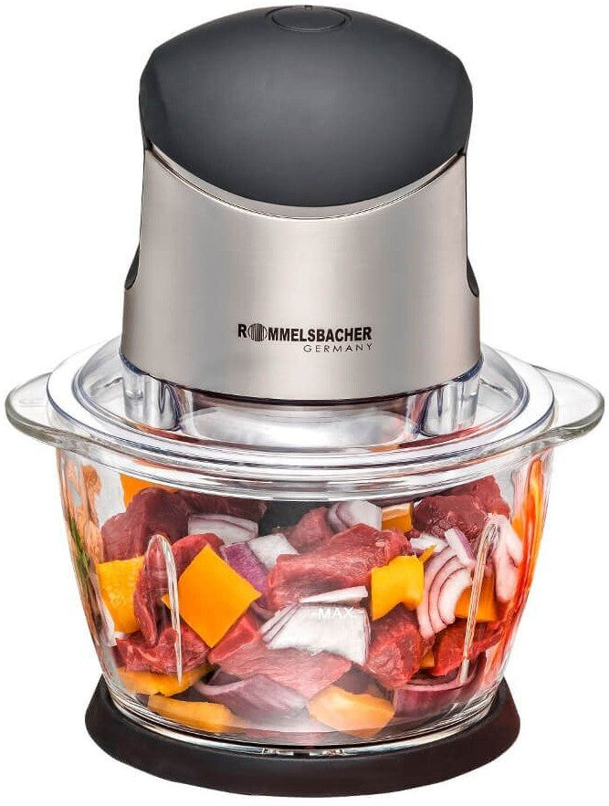 Rommelsbacher MZ 400 picadora eléctrica de alimentos 1L 400W Negro