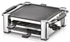 Rommelsbacher RCC 1000 parrilla raclette 4 persona 1000W Negro Cromo (2)