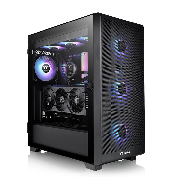 Thermaltake S250 TG Torre media Negro (Thermaltake)