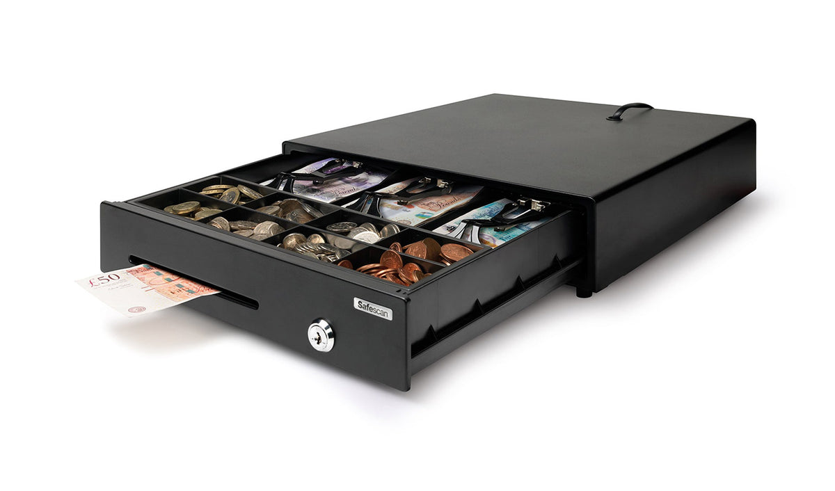 Safescan LD-3336 cajón portamonedas uso ligero 8 bandejas monedas 3 (3)