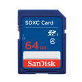 SanDisk Tarjeta de memoria flash, 64GB, Class 4, SDXC (SDSDB-064G-B35)