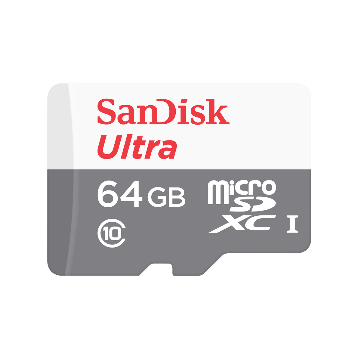 SanDisk Ultra Tarjeta de memoria flash, 64GB, Class 10 (SDSQUNR-064G-GN3MN)