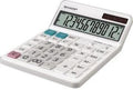 Sharp EL320WB calculadora Escritorio Calculadora financiera Blanco