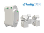 Shelly - Hutschiene - 3EM - Stromzähler - max. 3x 120A -Inkl. 3 Klemmen (3)
