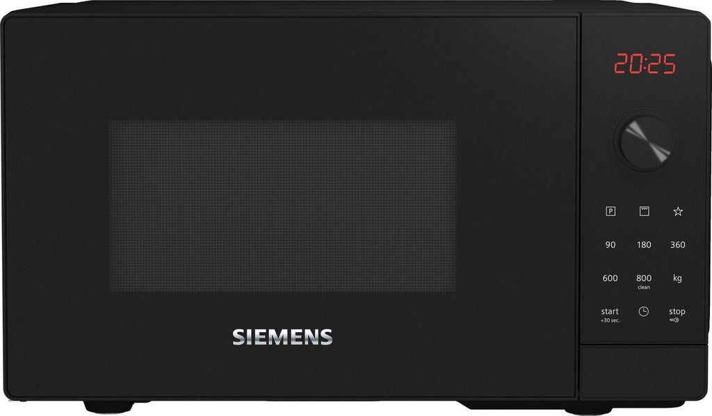 Siemens iQ300 FE023LMB2 microondas Negro solo de sobremesa 20L 800W