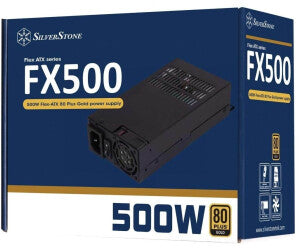 Silverstone FX500 fuente alimentación 500W 20+4 pin ATX Flex Negro (2)