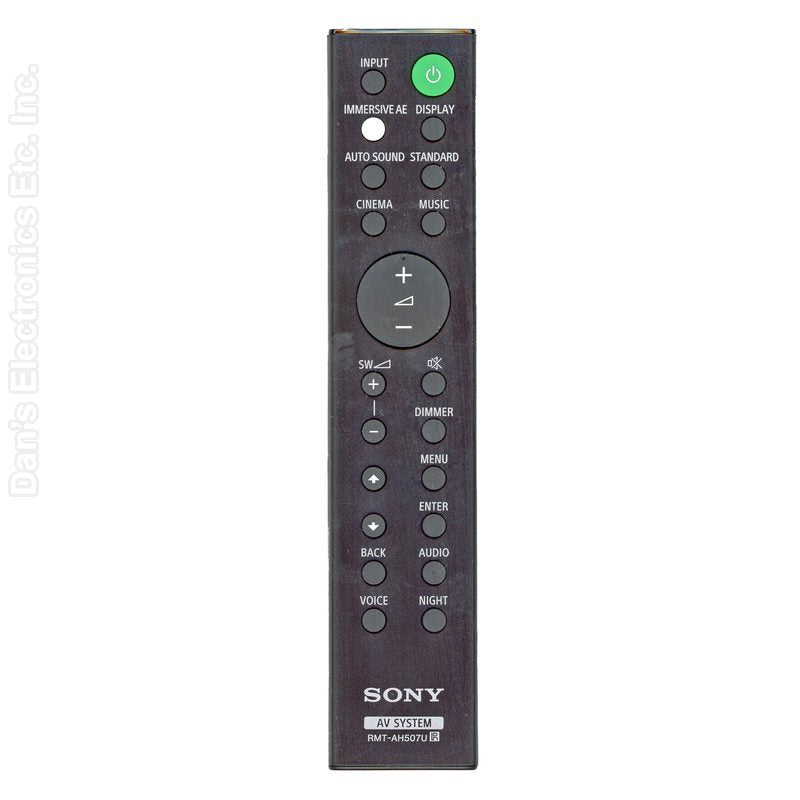 Sony Remote Commander Rmt-Ah507u 100422111