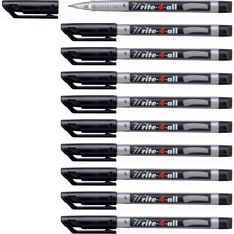 Stabilo Write-4-all marcador permanente negro 1 pieza (2)