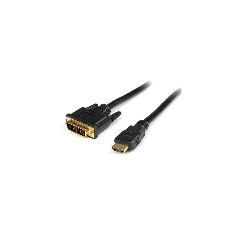 Startech HDDVIMM5M - DVI-D Macho, HDMI Macho, Adaptador, Negro, Cable adaptador