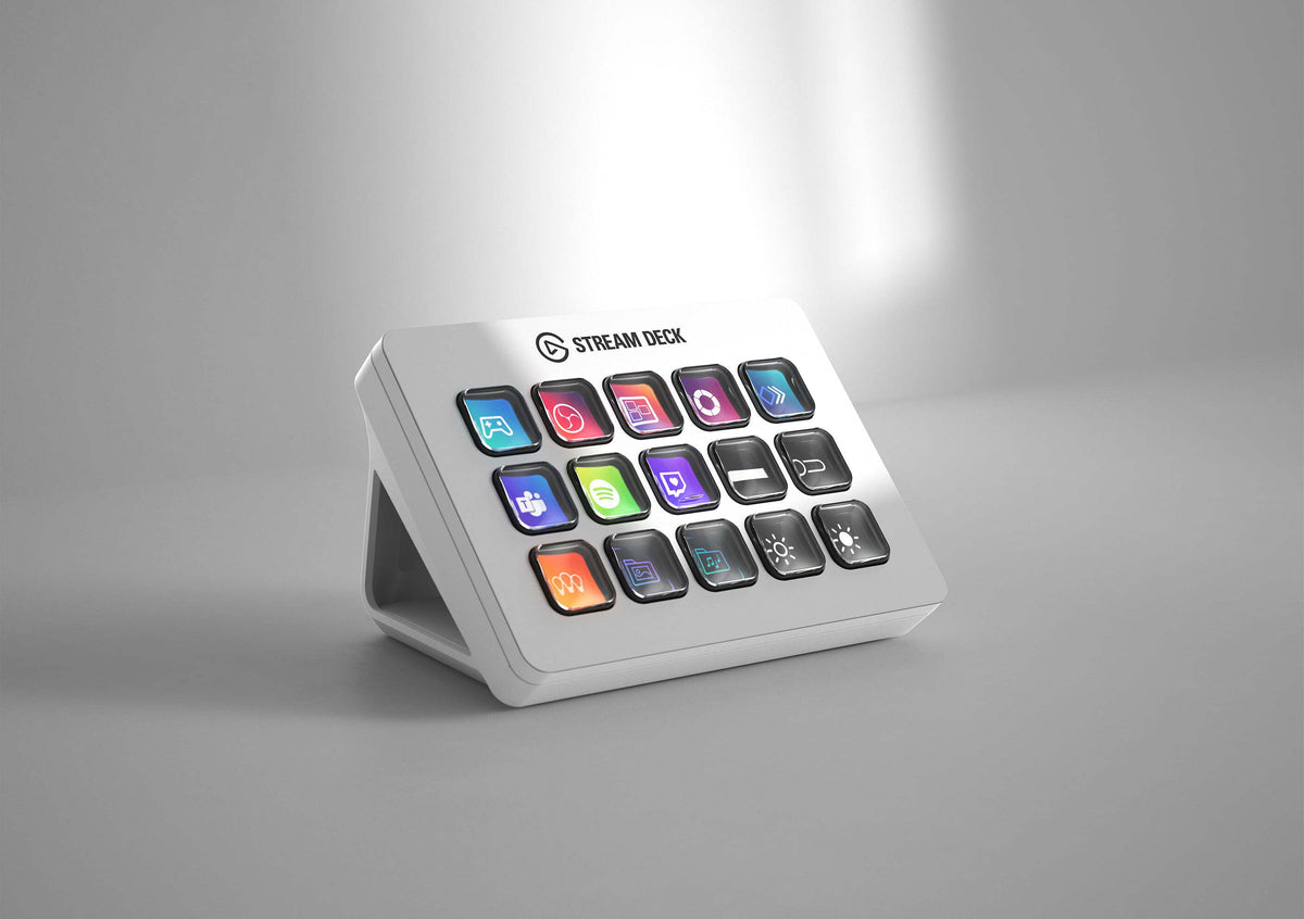 Elgato 10GBA9911 teclado Gaming USB Blanco