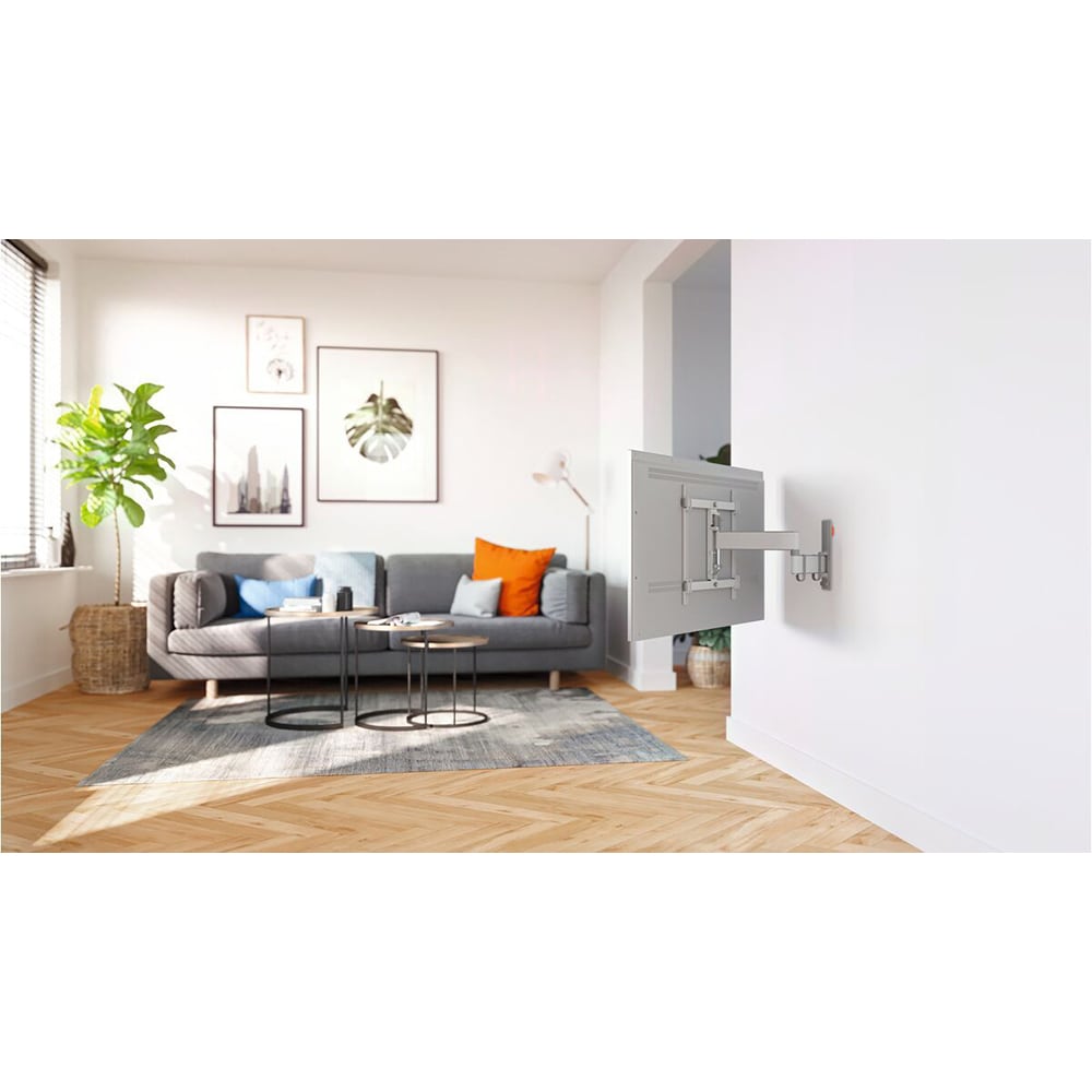 Vogel's 3834431 - Kit de montaje, movimiento completo, para TV, blanco