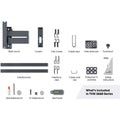 Vogel's 3836630 - Kit de montaje (brazo de monitor), movimiento completo