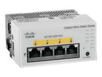 Cisco Ent Net CMICR-4PT - Conmutador, 4 x 10/100/1000