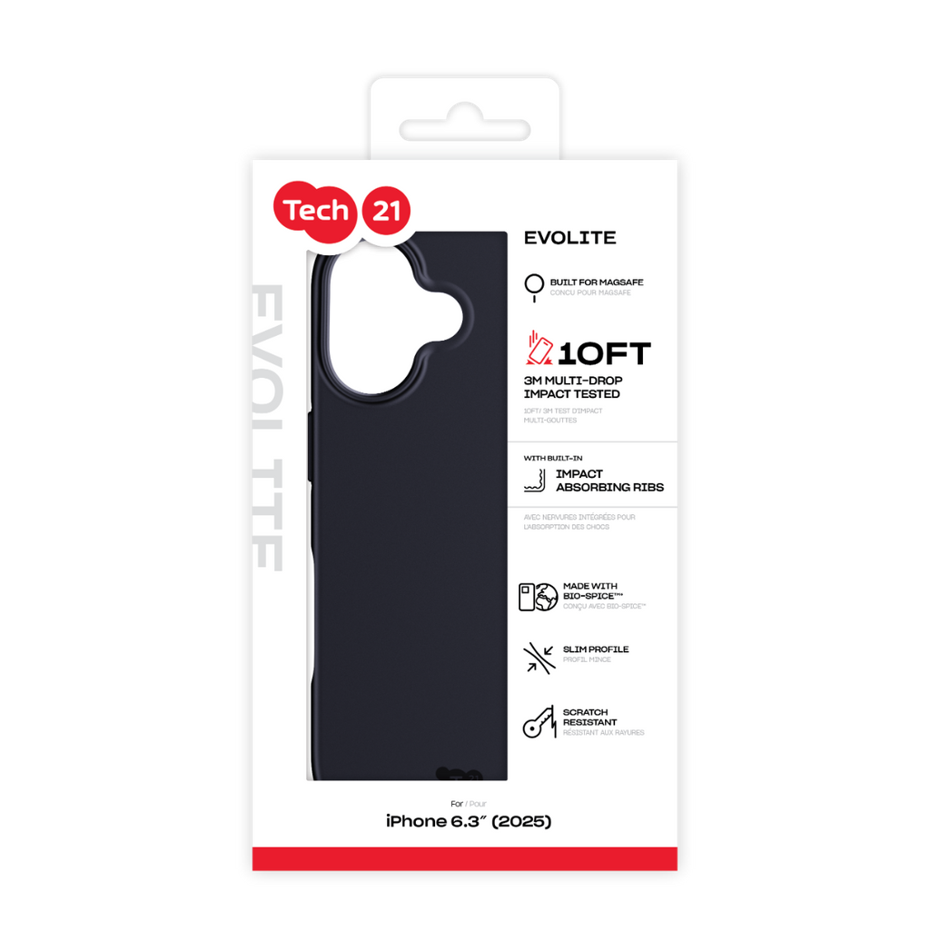 Tech21 T21-11308 funda para móvil 16 cm Funda negra