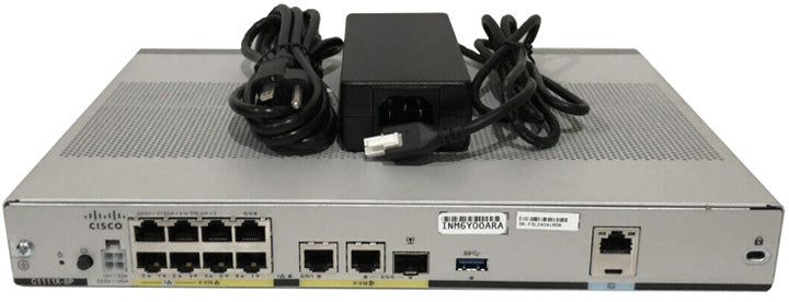 Cisco Ent Net C1111X-8P Router conmutador 8 puertos 1GbE WAN (3)