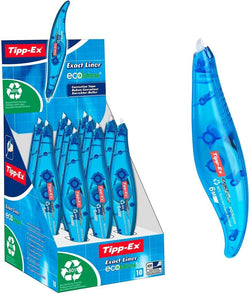 TIPP-EX Exact Liner cinta correctora 6m Azul Blanco 10 piezas