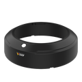 Axis 02219-001 - Tapa de cámara, negro (paquete de 4), para AXIS M3077-PLVE