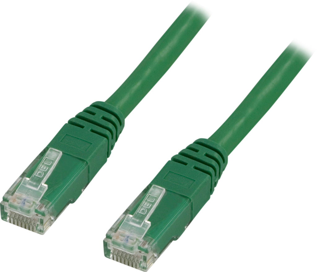 Deltaco TP-65G networking cable Green 5 m Cat6 U/UTP