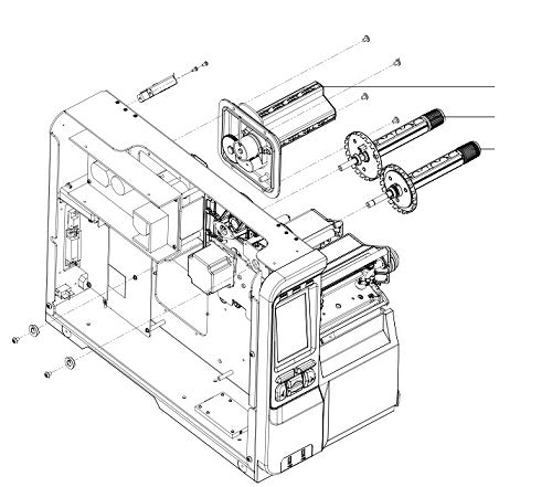TSC rebobinador REW-MX241P-0001