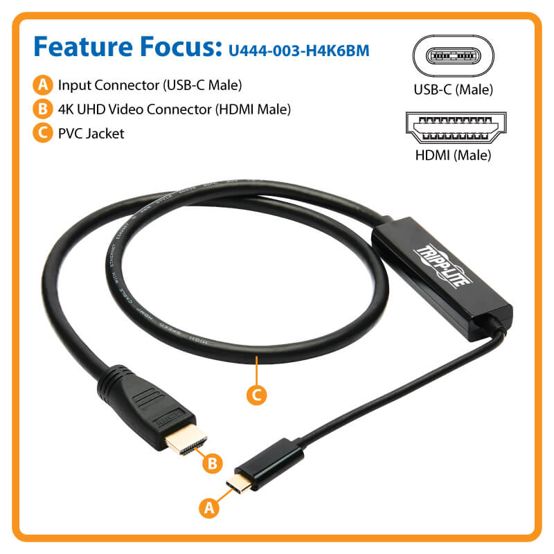 Eaton adaptador activo USB-C a HDMI U444-003-H (3)