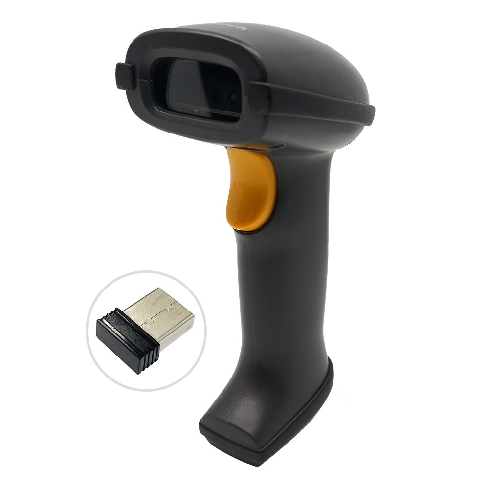 Escáner inalámbrico Unitech MS836B 1D láser, kit USB, negro