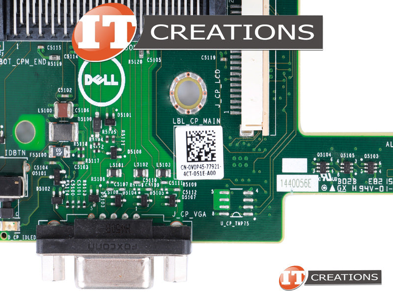 Dell Tarjeta de panel de control frontal V0P45-RFB – Reacondicionado (2)