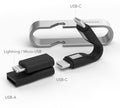Vonmählen High Six USB C Negro, acero inoxidable